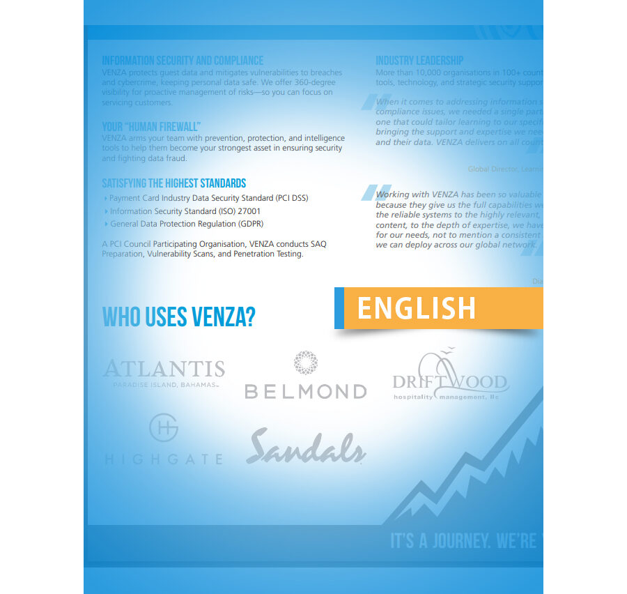 VENZA EU brochure