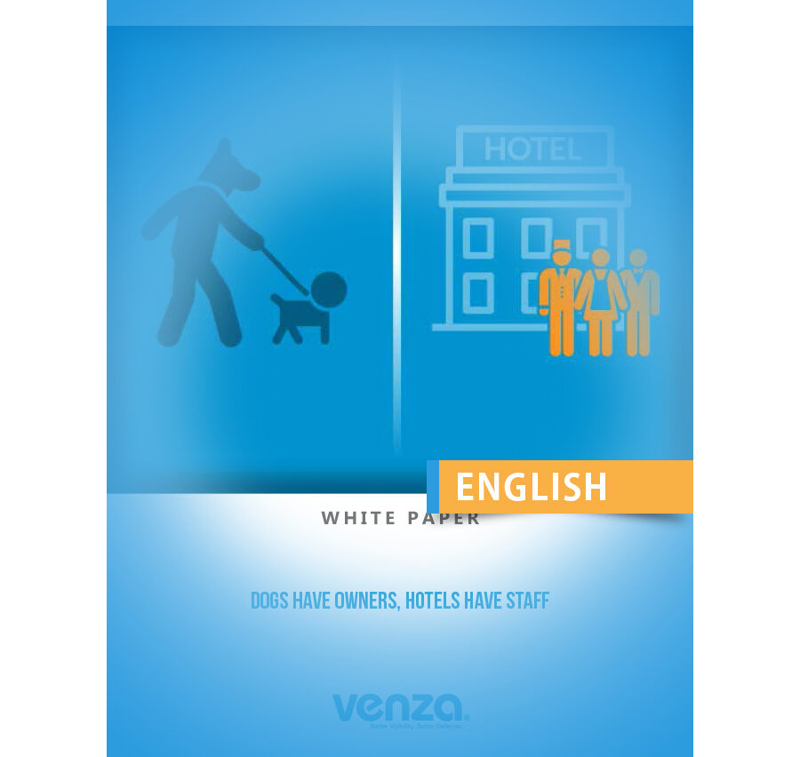 DOGS HAVE OWNERS HOTELS HAVE STAFF